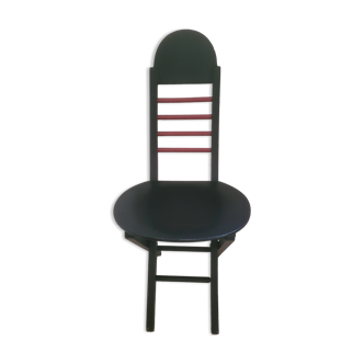 Chaise pliante noire design
