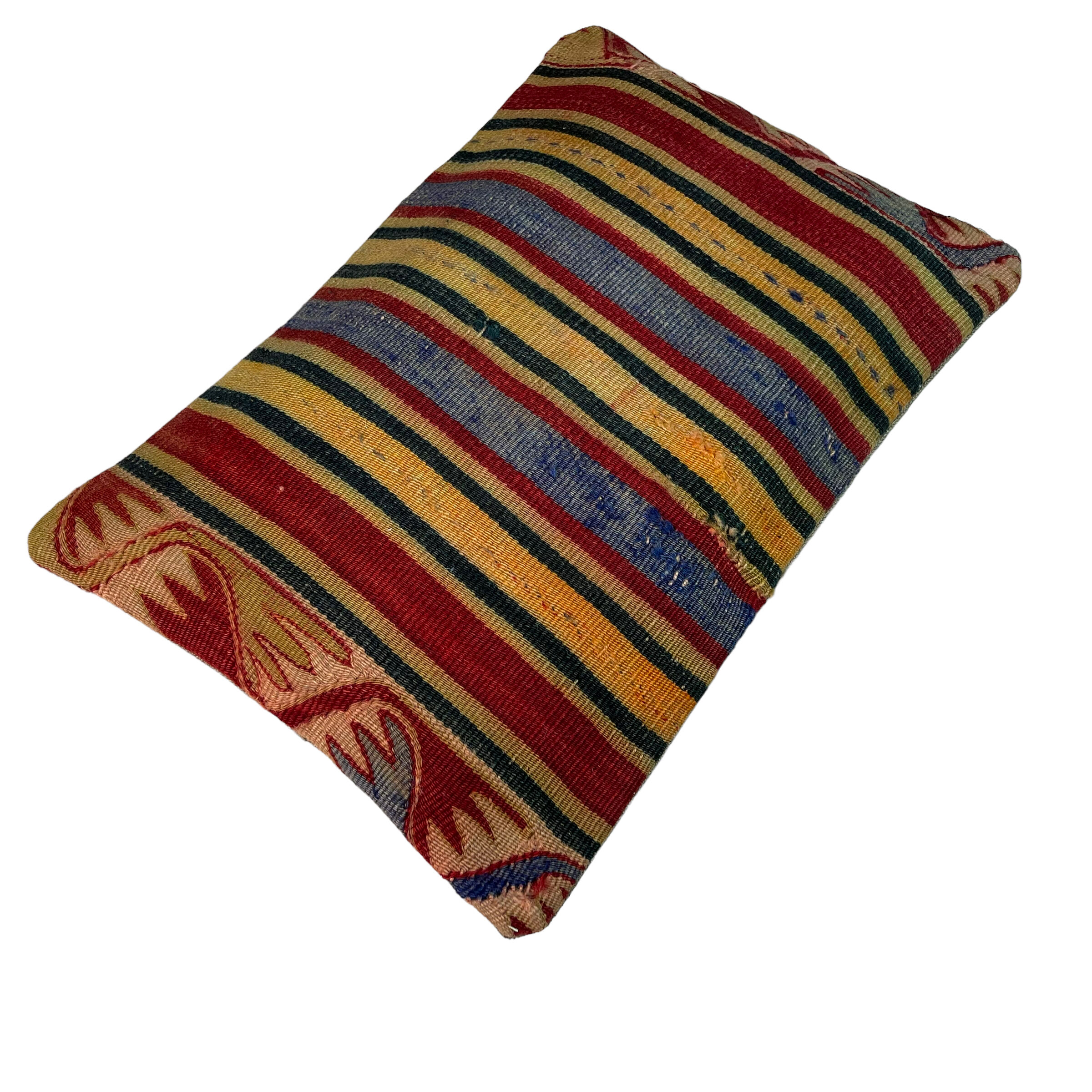 Housse de coussin turque faite à la main, 30 x 50 cm