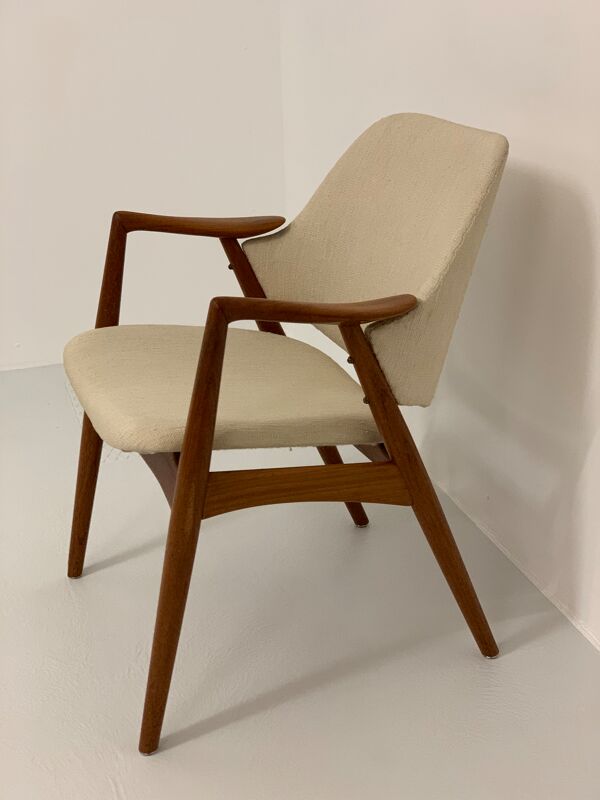 Fauteuil Danois En teck Du milieu Du Siècle Par Alf Svensson 1960