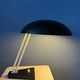 Vintage black flexible desk lamp by Hala, Bauhaus style