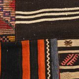 7x10 Multicolor Traditional Handmade Kilim Rug, 202x304Cm