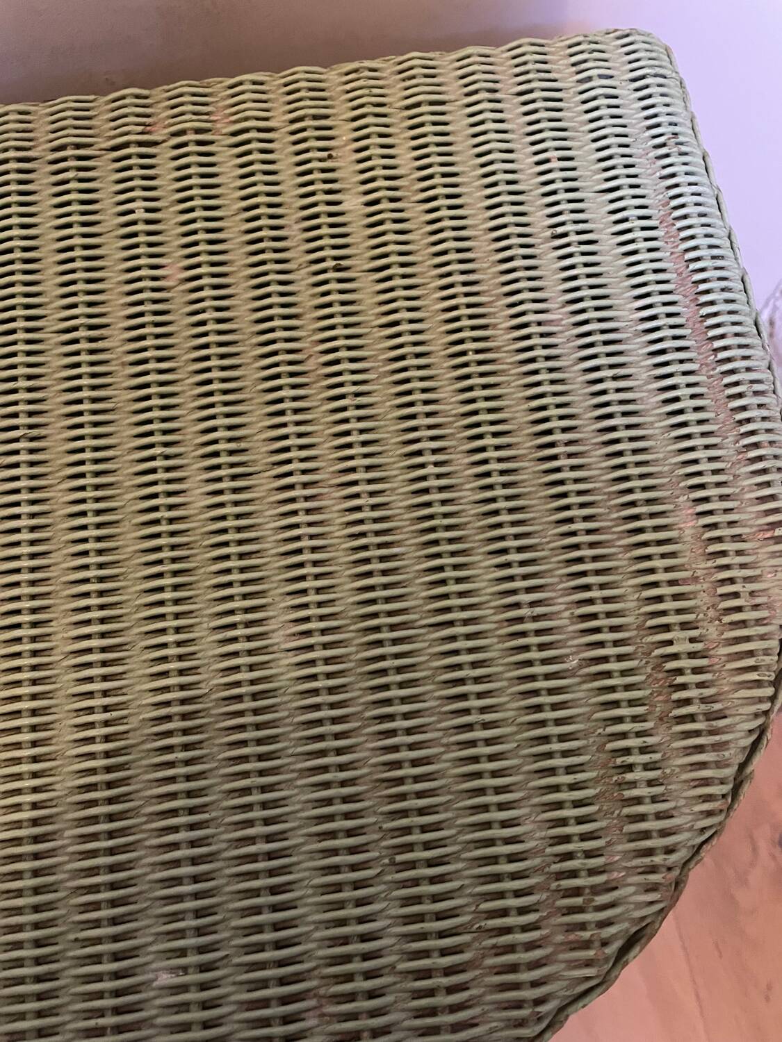 Lloyd Loom laundry basket