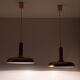 Set Solken Leuchten Brass ceiling lamps 1970s Germany