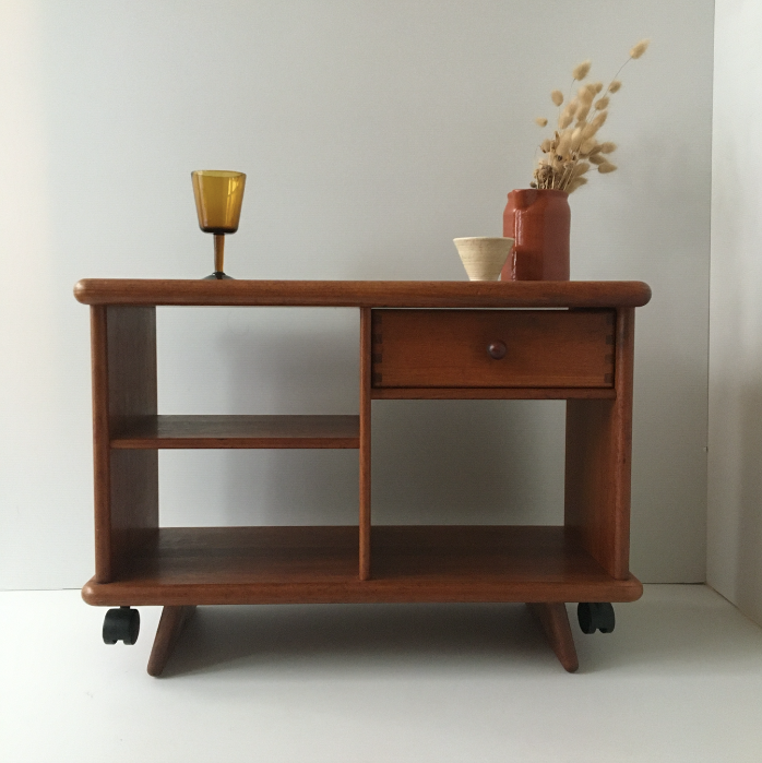 Scandinavian teak tv stand