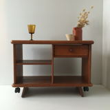 Scandinavian teak tv stand