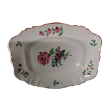 Plat en faience de l'Est début XX°