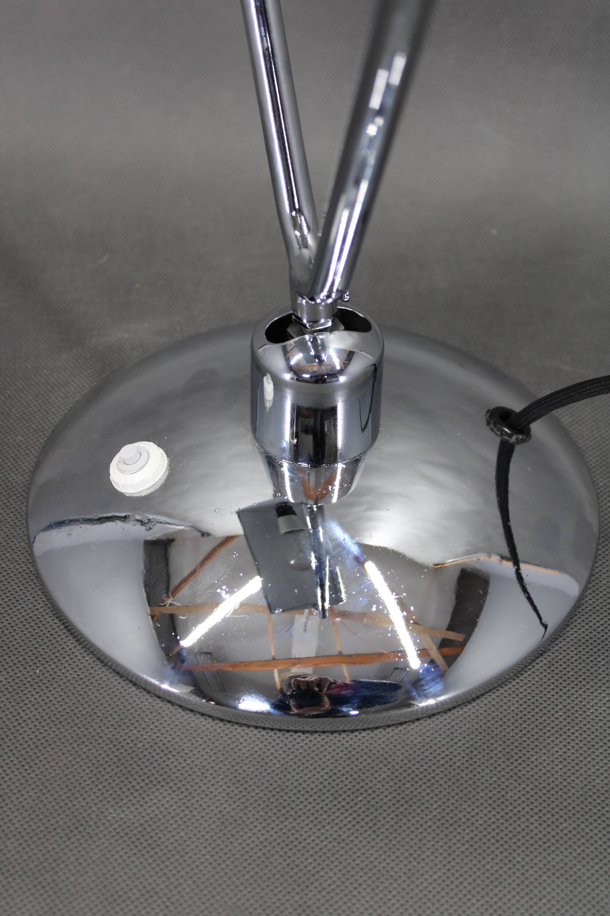 1940s Banker Lamp 3535 by Napako, Czechoslovakia