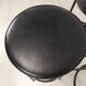3 vintage black bar stools