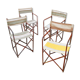 Lot de fauteuils de jardin vintage