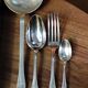 Old housewife 37 pieces silver metal/silverware boulenger