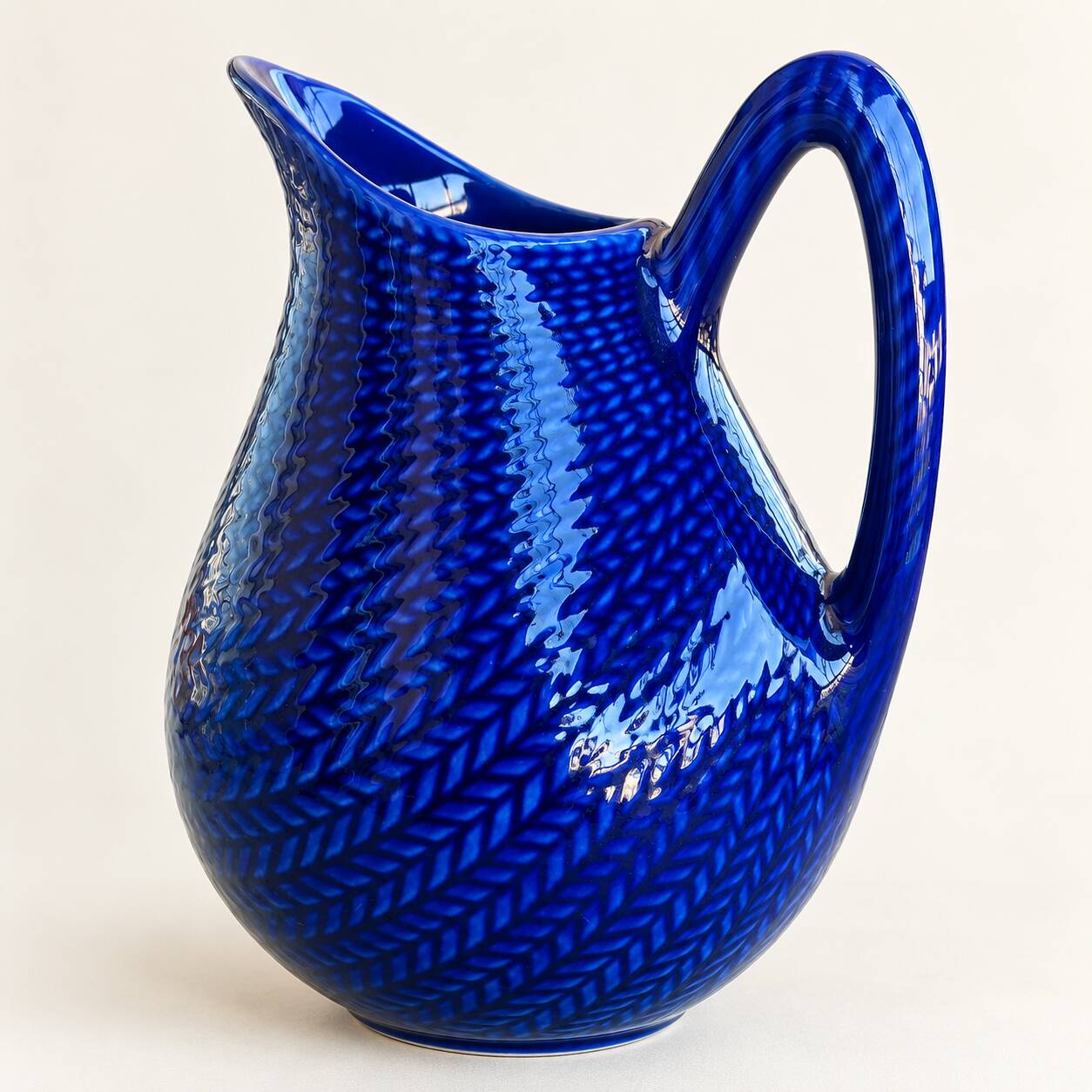 Pichet Blå Eld, Hertha Bengtson for Rörstrand, Sweden, 1950s–60s