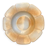 Sandstone ashtray in the shape of a vintage marsh sandstone flower