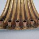 Vintage Menorah 9 Candle Mid Century Brass Peacock Waterfall