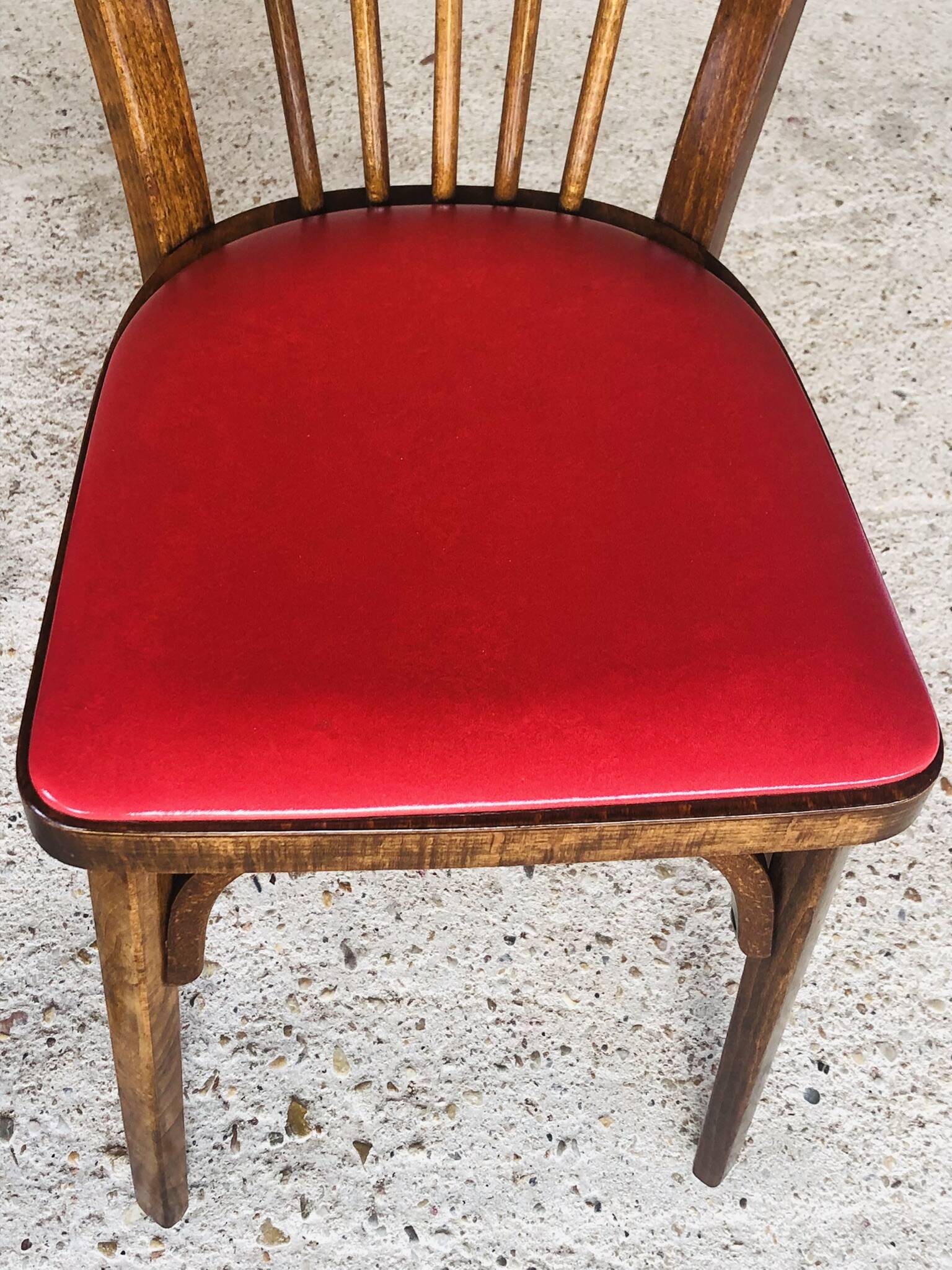 Pair of bistro chairs model # 153 by Baumann, circa 50/60