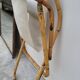Vintage bamboo deck chair armchair 1950s Italy