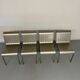 4 Italian design aluminum chairs from the 90s Calligaris Italy