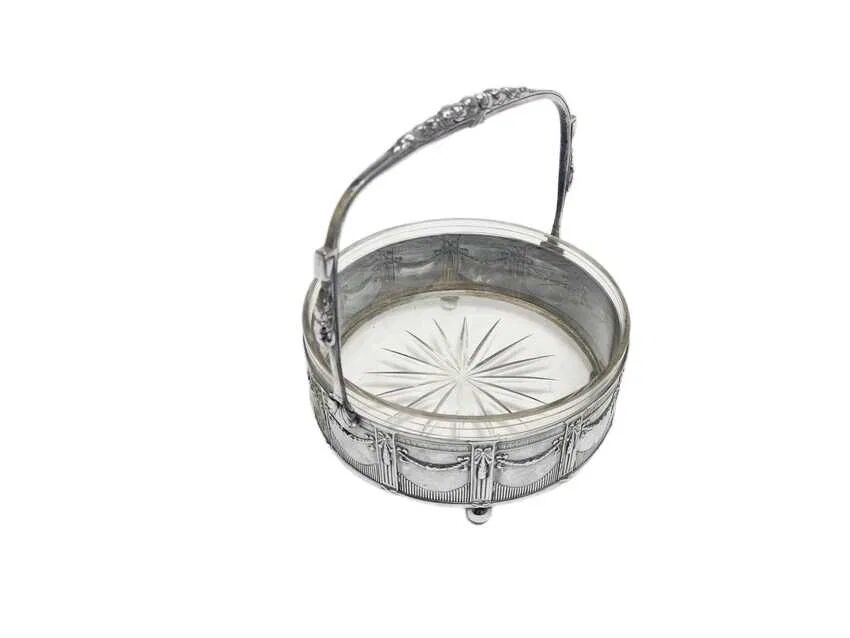 BLO France platter/basket in eclectic style