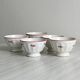 Set of 5 small ceramic bowls