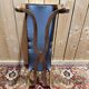 Piano bench Regency-Louis XV style – Carved solid walnut