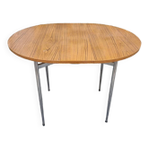 Folding table, imitation wood formica, vintage, 60s