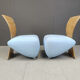 Pair of Bobo lounge chairs by Dietmar Scharping for Dauphin, 2000s