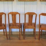 Set of 3 Art Deco chairs