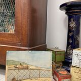 Vintage marine watercolor