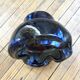 Black ceramic vase