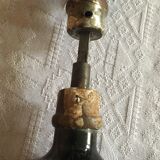 Set of black bakelite door handles