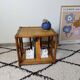 Table d'appoint rotin