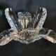 Valves the Chatel empty cut crystal pocket plant shape 50s - 60s