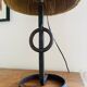 1950s wrought iron table lamp
