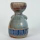Vintage anthropomorphic stoneware photophore vase in the style of Sébastien Claramunt Pouchain.