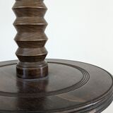 Wooden floor lamp turned 40s