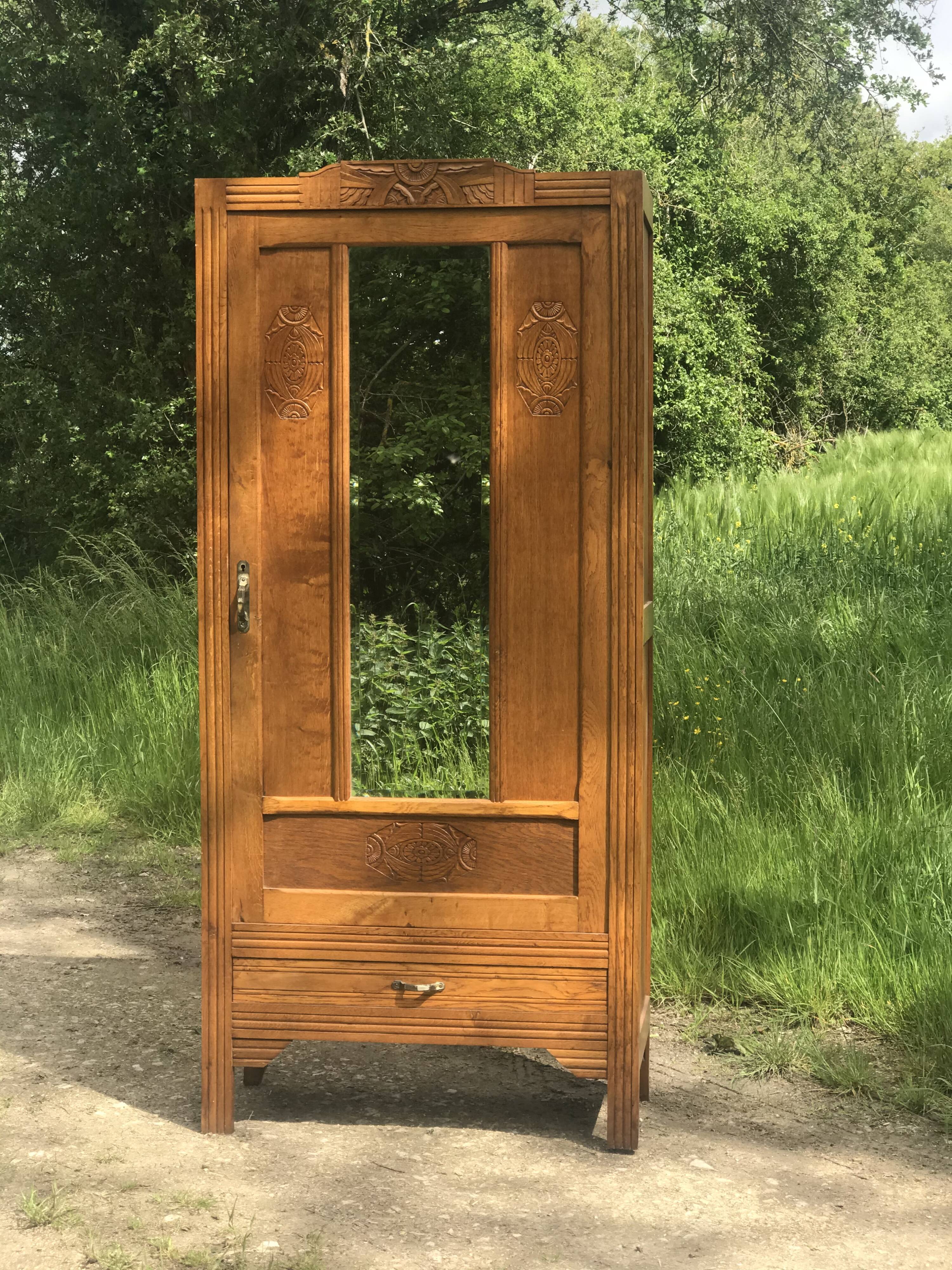 Parisian art deco wardrobe