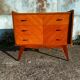Commode vintage pieds compas.