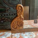 Art Deco dressing table in solid oak