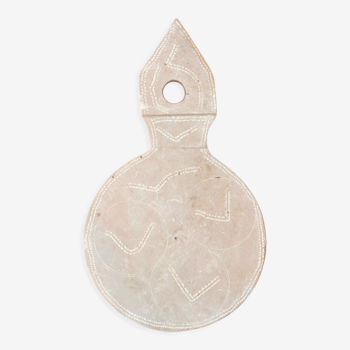 Planche à découper Marocain en pierre, années 70