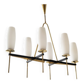 Vintage chandelier house Arlus 1950