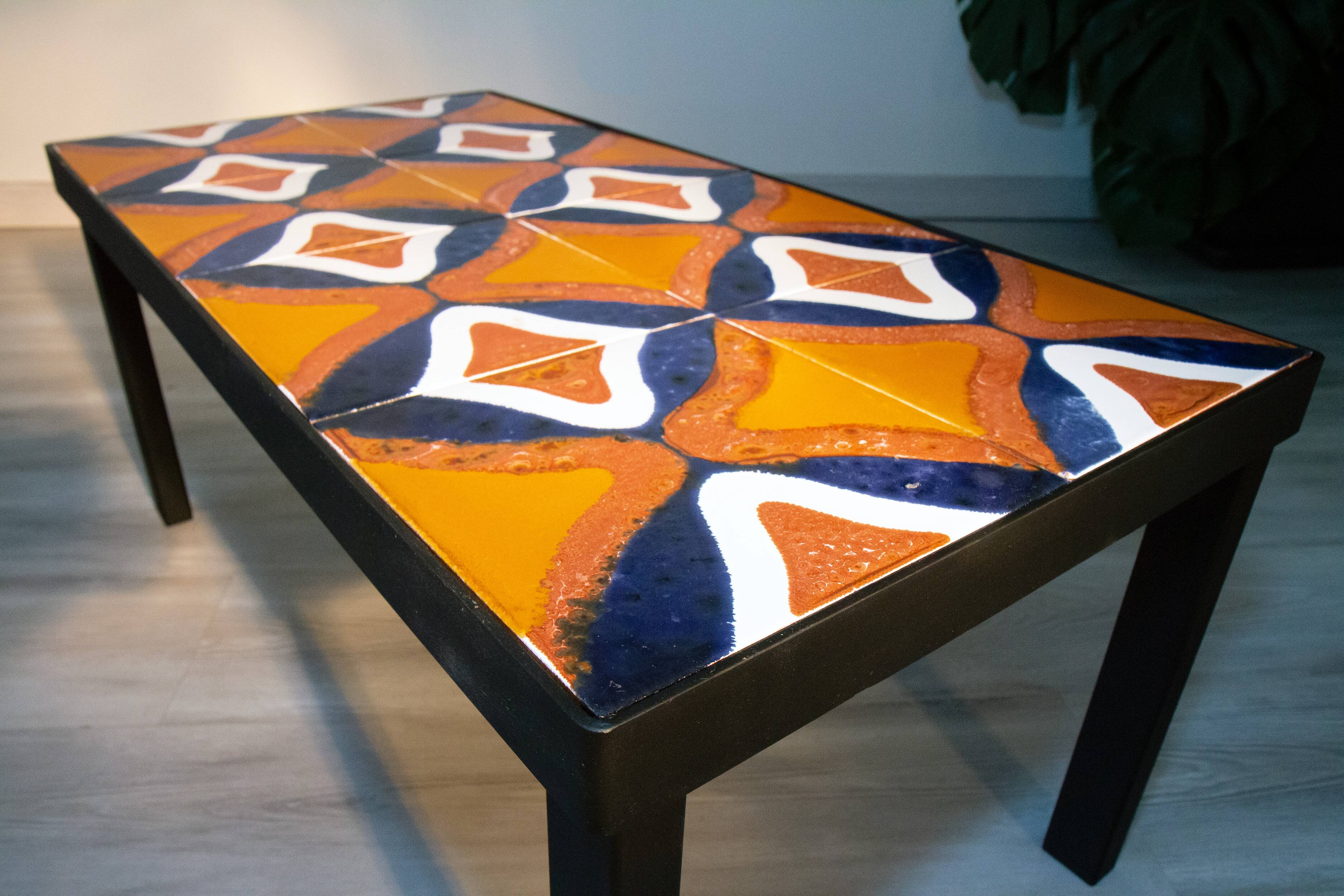 Ceramic coffee table, 1960