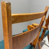 Paire de fauteuils par Jitona, années 1970