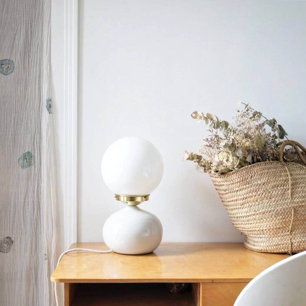 Lampes céramique & opaline