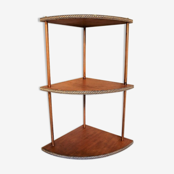 Etagère d’angle 50s unique