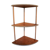 Etagère d’angle 50s unique