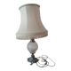 Silver floor lamp