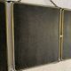 Vintage 1930s barber's triptych mirror Le Solide Paris - 33 x 86 cm