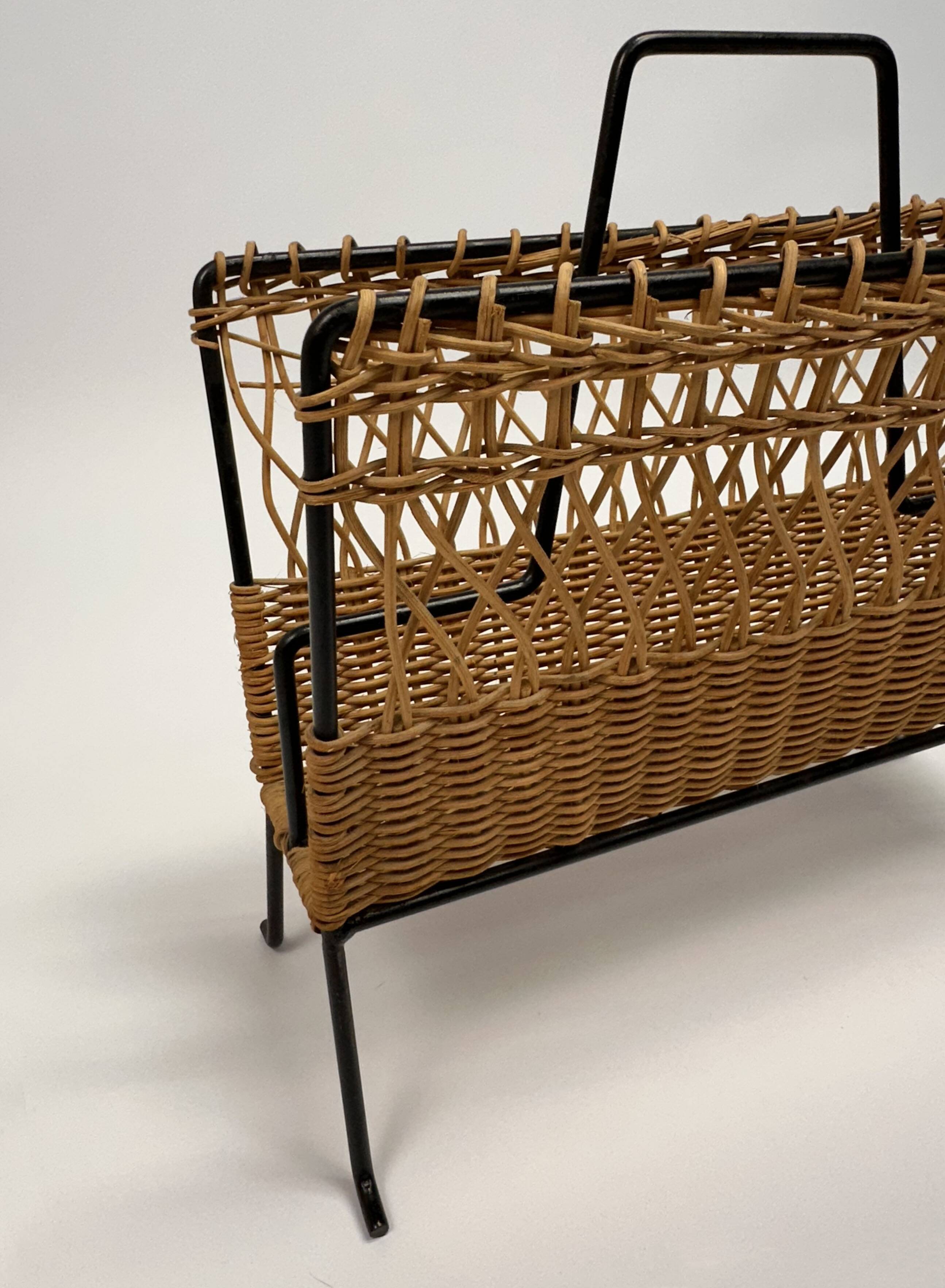 1950s Magazine holder by Raoul Guys