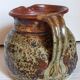 Traditional pottery sandstone pyrite Art-popular XIXth