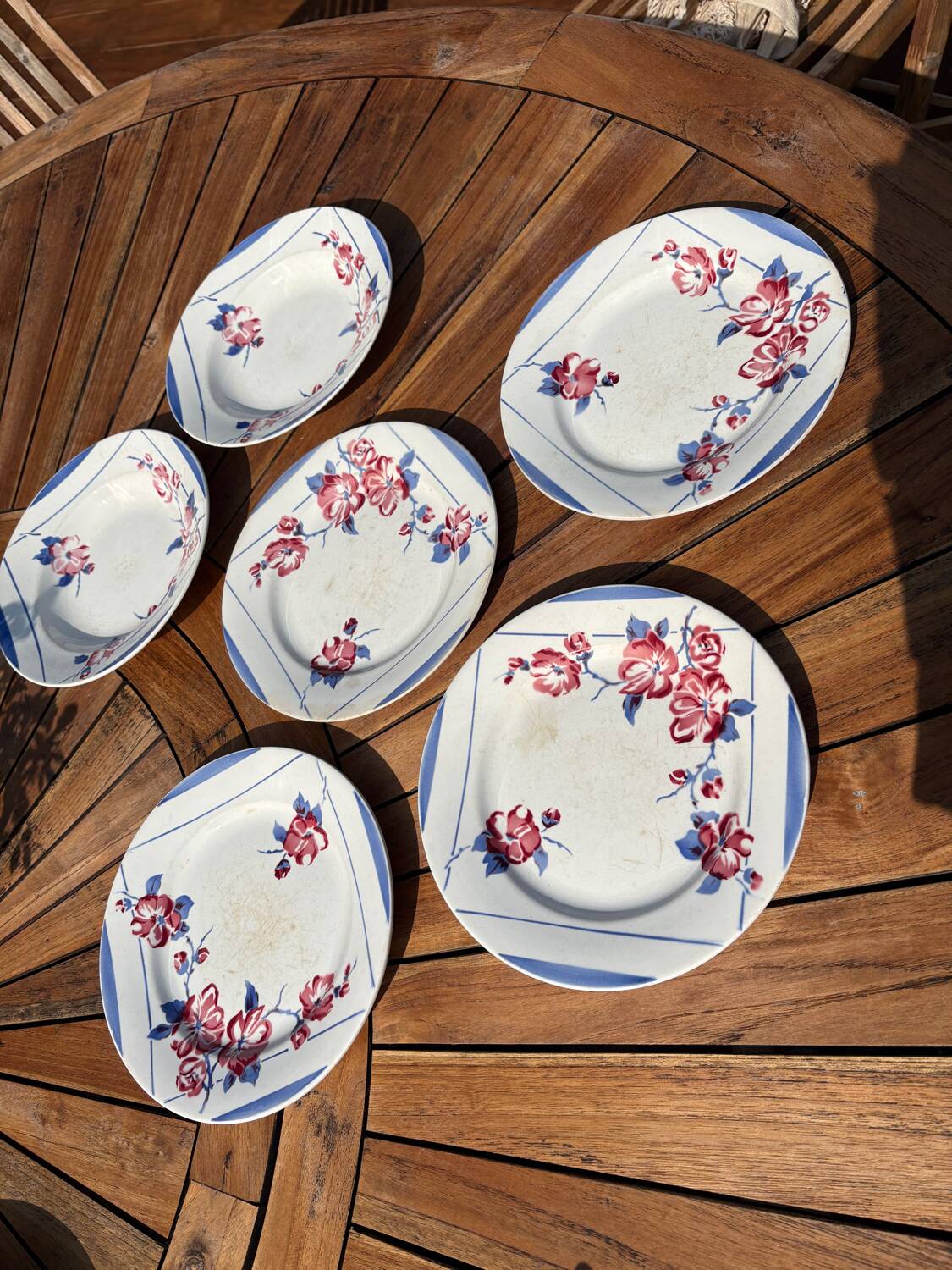 Digoin Sarreguemines plates
