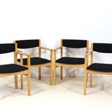 Fauteuil danois en chêne